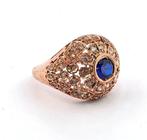 Zonder Minimumprijs - Ring - 18 karaat Roségoud, Witgoud -, Handtassen en Accessoires, Nieuw