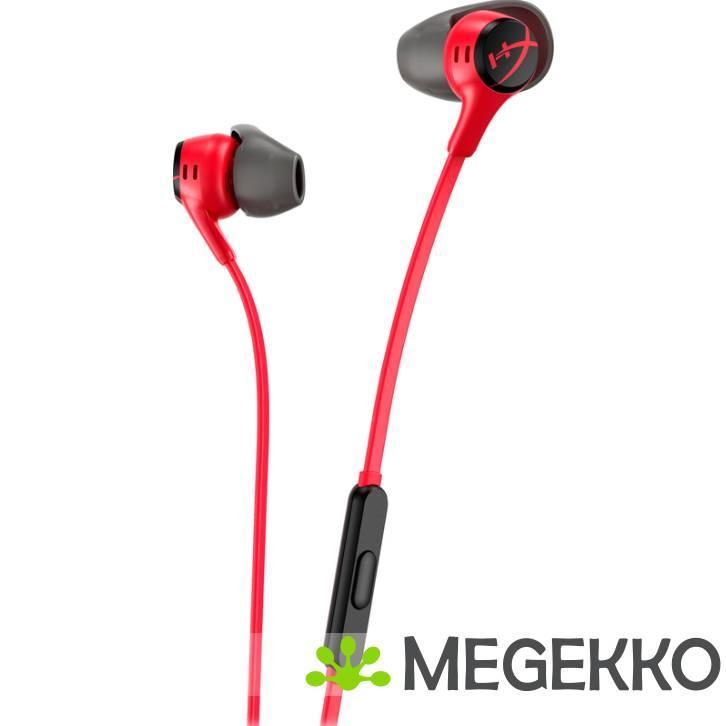 HyperX Cloud Earbuds II In-ear Draadloos Rood, Audio, Tv en Foto, Hoofdtelefoons, Nieuw, Verzenden