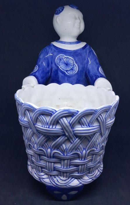 Este Ceramiche for Maison Valentino - Statuette, Jardiniere, Antiquités & Art, Antiquités | Verre & Cristal