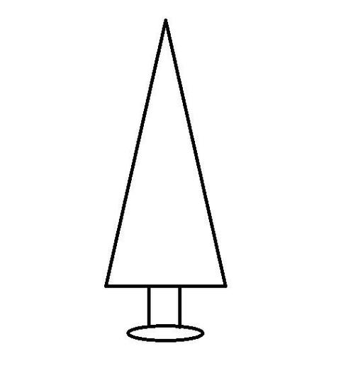 Frame kerstboom +/- 60 cm met incl voet / stuk zo van de, Hobby & Loisirs créatifs, Bricolage