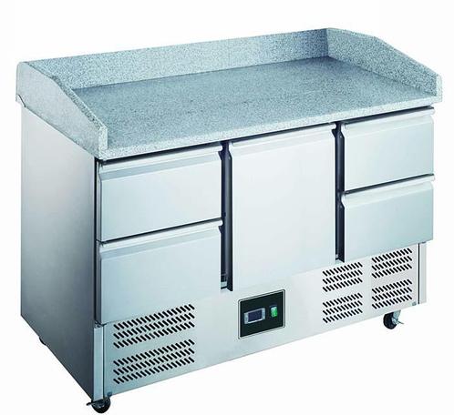 SARO Pizzawerkbank met glasvitrine - ES 903 PZ 1/4, Zakelijke goederen, Horeca | Keukenapparatuur, Koelen en Vriezen, Verzenden