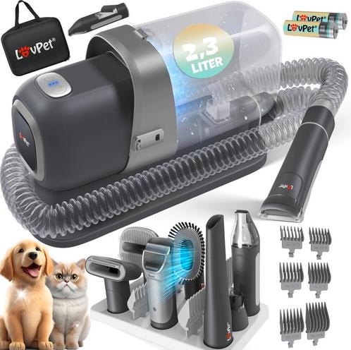 LOVPET® Hondentondeuse - Tondeuse voor dikke vacht  - Antrac, Dieren en Toebehoren, Overige Dieren-accessoires, Verzenden