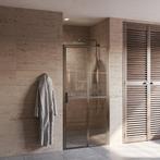 Nisdeur Set BWS Frame 90 cm Gunmetal, Ophalen of Verzenden, Nieuw, Douche