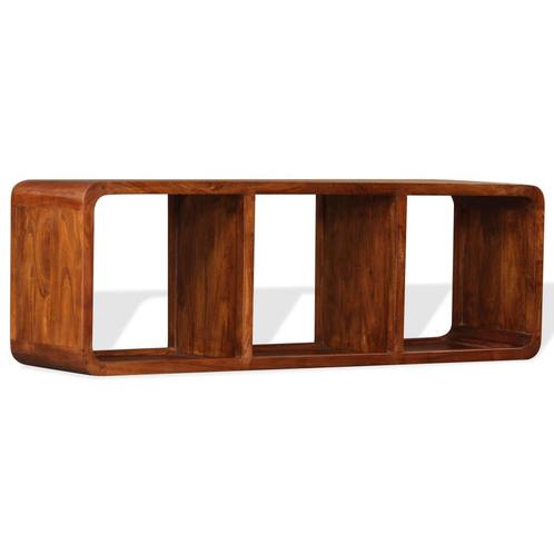 vidaXL Tv-meubel 120x30x40 cm massief hout met, Maison & Meubles, Armoires | Mobilier de télévision, Envoi