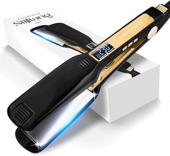 2dekans | Sansbeauté® Professionele Stijltang - 2 in 1 -, Handtassen en Accessoires, Uiterlijk | Haarverzorging, Ophalen of Verzenden