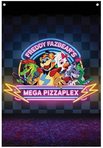 FaNaTtiK Five Nights at Freddys Wall Banner-Mega Pizzaplex beschikbaar voor biedingen