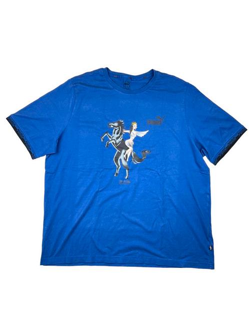 Puma T-Shirt (Horse design, reworked) Maat XXL, Handtassen en Accessoires, Overige Accessoires, Ophalen of Verzenden