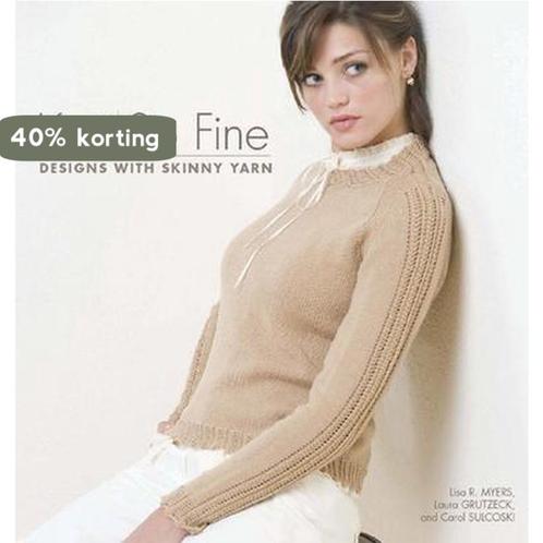 Knit so Fine 9781596680524 Carol Sulcoski, Boeken, Overige Boeken, Gelezen, Verzenden