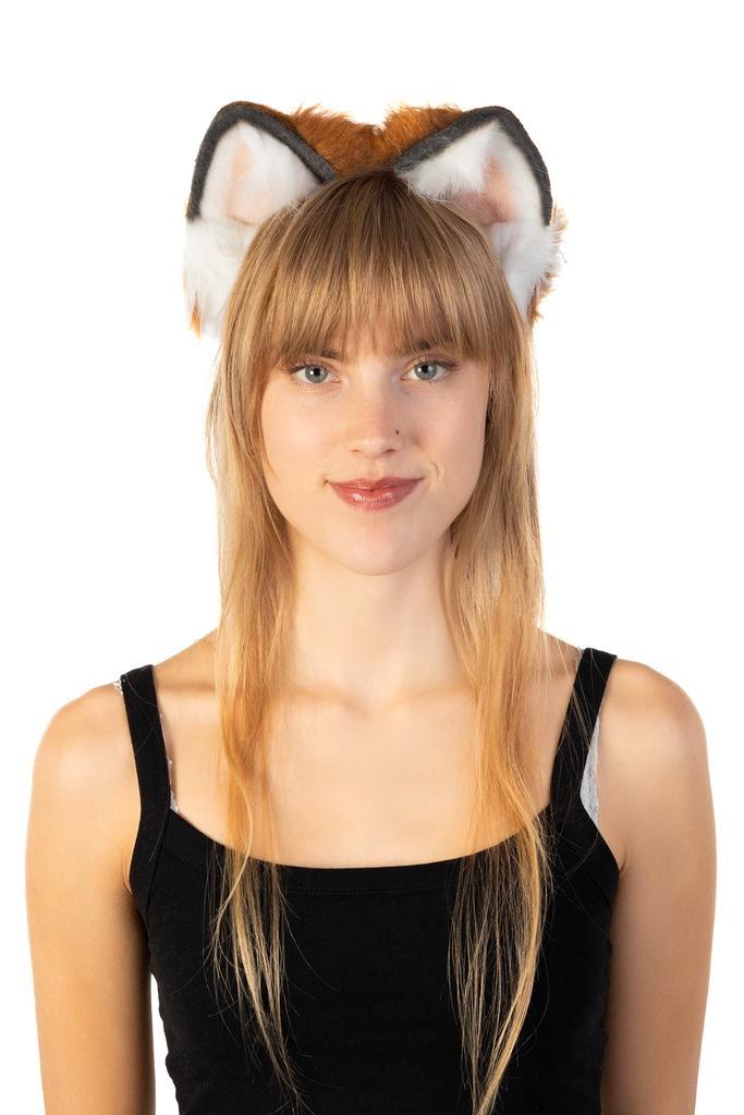 Haarband Furry Oortjes Zwart Bruin Wit Kat Poes Vos Diadeem, Kleding | Dames, Carnavalskleding en Feestkleding, Nieuw, Ophalen of Verzenden