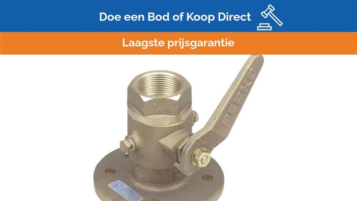 Bieden: Perko 2 inch brons sea cock body with valve - 08050, Watersport en Boten, Bootonderdelen, Ophalen of Verzenden