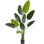 tectake Kunst paradijsvogelboom Tropic, natuurgetrouw - 160, Huis en Inrichting, Kamerplanten, Verzenden