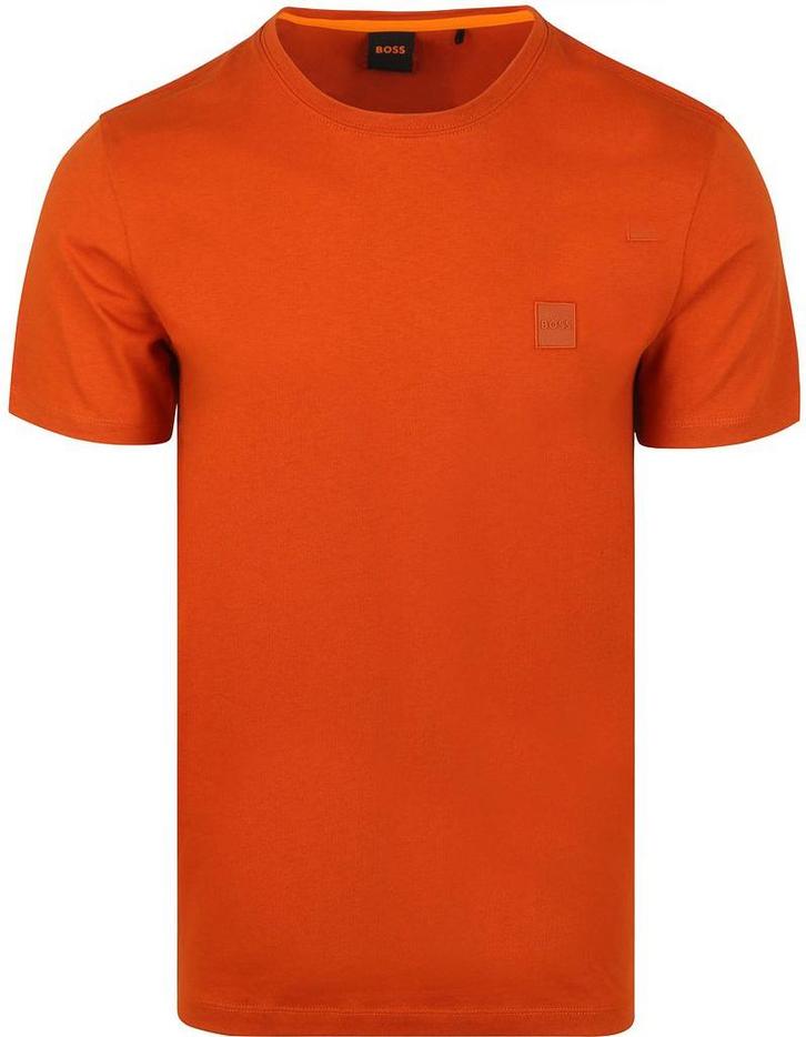 BOSS T-shirt Tales Oranje maat Maat 48/50 (M) Heren, Kleding | Heren, T-shirts, Oranje, Nieuw, Maat 48/50 (M), Verzenden