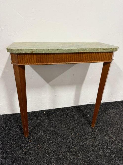 Tafel - Hout, Steen - Zweedse Wandtafel, Antiek en Kunst, Curiosa en Brocante