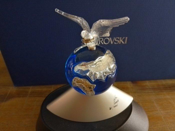 Swarovski - Statue, Crystal Planet - 238985 - Box +, Antiquités & Art, Curiosités & Brocante