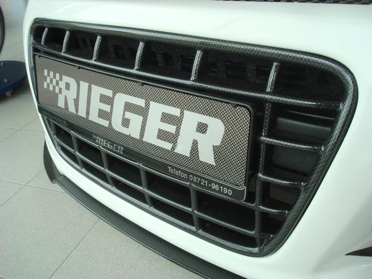 Rieger Carbon Look Grill | Scirocco 3 (13): 08.08-04.14 (tot, Auto-onderdelen, Carrosserie, Nieuw, Volkswagen, Verzenden