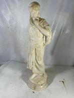 Sculpture en albâtre signée Pugi, Italie, fin XIX – début, Antiek en Kunst, Antiek | Keramiek en Aardewerk