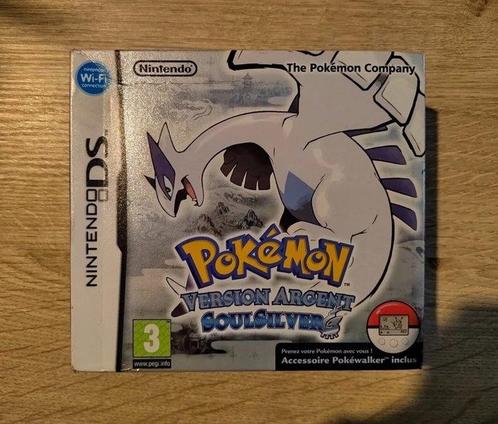 Nintendo - DS - Pokémon SoulSilver with Pokéwalker -, Games en Spelcomputers, Spelcomputers | Overige Accessoires