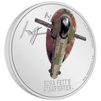 Niue. 2 Dollars 2022 Star Wars - Boba Fetts Starfighter, 1, Timbres & Monnaies