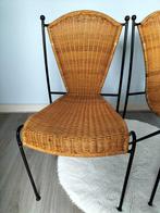Stoel - Gietijzer - Twee tuinstoelen, Antiek en Kunst