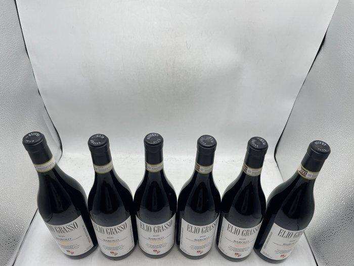 2020 Elio Grasso, Gavarini Chinera - Barolo DOCG - 6 Flessen, Verzamelen, Wijnen
