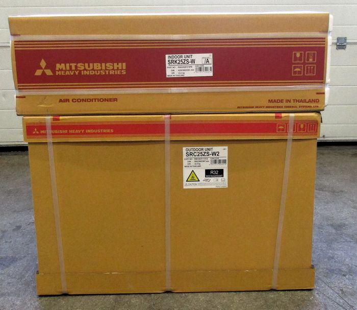 Mitsubishi NIEUW Airco SRK / SRC 25 ZS-W 2.5KW / Heavy, Elektronische apparatuur, Airco's