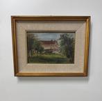 Carlo Bisi (1890-1982) - Paesaggio con casa tra gli alberi, Antiek en Kunst