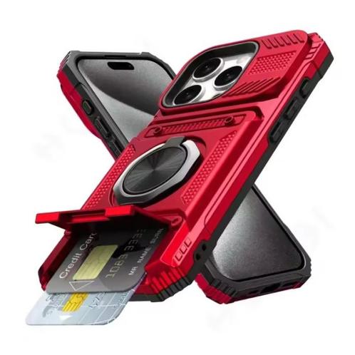 iPhone 11 Pro - Card Slot Hoesje met Kickstand - Grip Socket, Telecommunicatie, Mobiele telefoons | Hoesjes en Screenprotectors | Apple iPhone