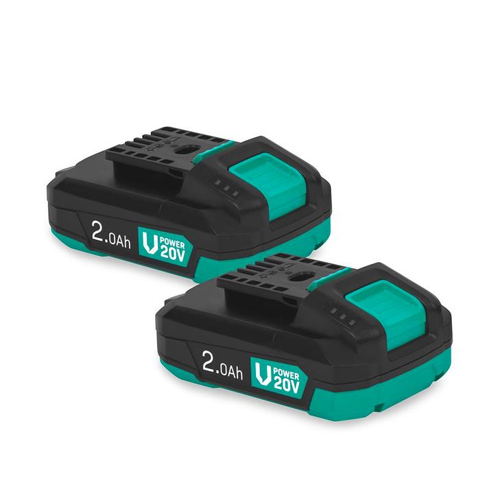 Accu 20V – 2.0Ah | Duopack, Auto-onderdelen, Accu's en Toebehoren, Nieuw, Verzenden
