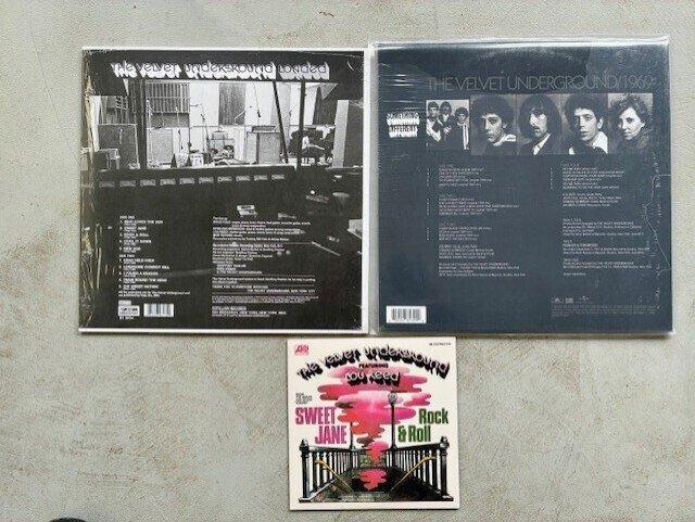 The Velvet Underground - 3 Releases - Sweet Jane (ltd, CD & DVD, Vinyles Singles