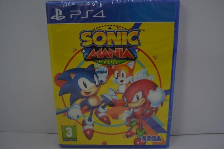 Sonic Mania Plus - SEALED (PS4), Games en Spelcomputers, Games | Sony PlayStation 4