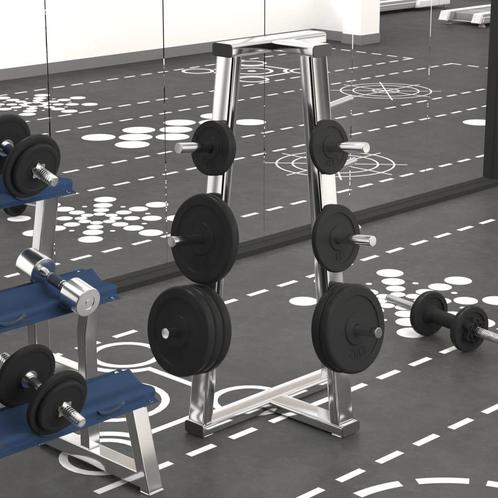 vidaXL Halterschijf 20 kg gietijzer, Sport en Fitness, Fitnessmaterialen, Nieuw, Verzenden