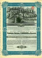 België. - 500 Francs - 1913 - Société d’Électricité d’Odessa
