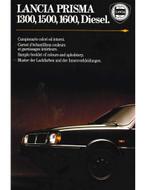 1983 LANCIA PRISMA KLEUREN & INTERIEUR BROCHURE, Boeken, Nieuw