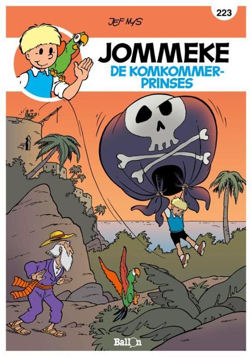 Jommeke strip - nieuwe look 223 - De komkommerprinses, Boeken, Stripverhalen, Gelezen, Verzenden