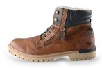 Mustang Veterboots in maat 45 Bruin | 5% extra korting, Kleding | Heren, Bruin, Verzenden, Boots, Mustang