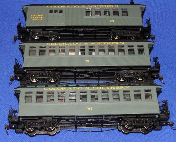 Bachmann Spectrum 0n30 - Modeltrein personenwagen (3) - 3, Hobby & Loisirs créatifs, Trains miniatures | Échelles Autre