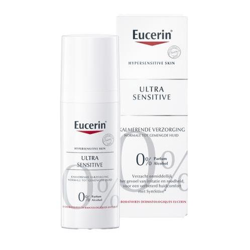 Eucerin UltraSensitive Kalmerende Crème Normale Tot Gemen.., Handtassen en Accessoires, Uiterlijk | Gezichtsverzorging, Nieuw
