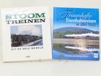 Set van 2 spoorwegenboeken spoorwegen over de hele wereld..., Boeken, Ophalen of Verzenden, Nieuw