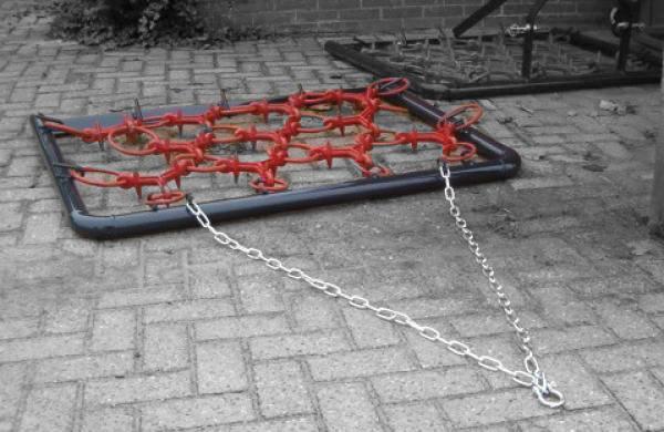 Kraffter Weidesleep 1.44m met ketting, Zakelijke goederen, Landbouw | Werktuigen