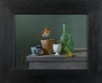 Hilaire Bals (1940) - Stilleven met roodborstje - NO RESERVE
