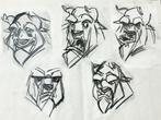 Beauty and the Beast (Walt Disney, 1991) - 1 Croquis de, Nieuw