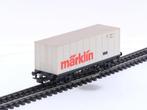 Schaal H0 Märklin 4481 containerwagen Märklin van de DB., Wisselstroom, Gebruikt, Overige typen, Ophalen of Verzenden