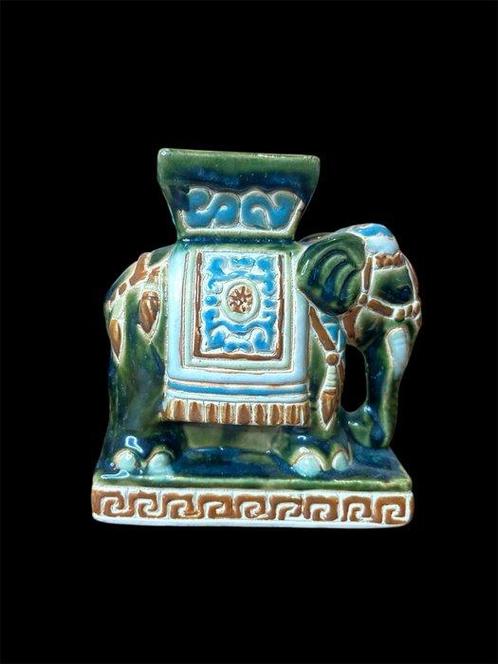Beeldje - Decoratieve olifant figuur - Keramiek, Antiek en Kunst, Kunst | Designobjecten