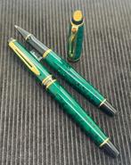 Waterman set in marbled green lacquer - Zonder Minimumprijs, Nieuw