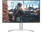 LG - Ultra HD 4K Monitor - 27 inch - Wit, IPS, Verzenden, In hoogte verstelbaar, Nieuw