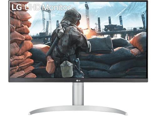 LG - Ultra HD 4K Monitor - 27 inch - Wit, Computers en Software, Monitoren, IPS, In hoogte verstelbaar, 5 ms of meer, Nieuw, Verzenden