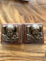 Beeld, Lach en huil baby’s - 8 cm - Brons, Antiek en Kunst, Antiek | Keramiek en Aardewerk