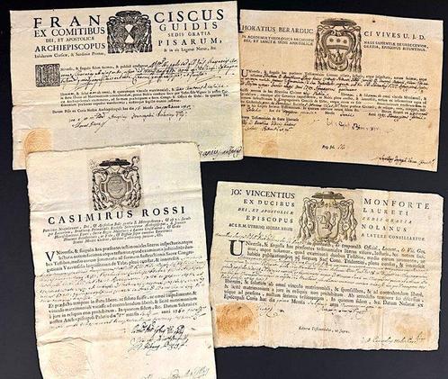 Christelijke voorwerpen (4) - Papier - 1700-1750, 1750-1800,, Antiek en Kunst, Antiek | Boeken en Manuscripten