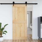 vidaXL Deur NARVIK 95x210 cm massief grenenhout, Doe-het-zelf en Bouw, Verzenden, Nieuw