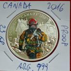 Canada. 15 Dollars 2016 Omaggio alla Polizia Canadese